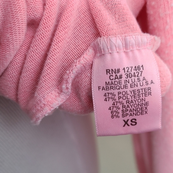 Wildfox Baggy Beach Jumper Taco Talk Neon Pink Bbj Size Xs - Picture 7 of 8